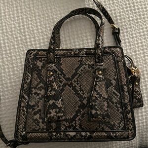 Snakeskin Zara Crossbody Bag